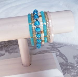 🆕️Murano Glass Bead Bracelet